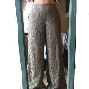 Anthropologie Wide Leg Pants